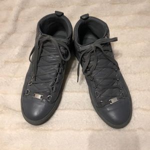 Authentic Balenciaga arena Grey Lester sneakers